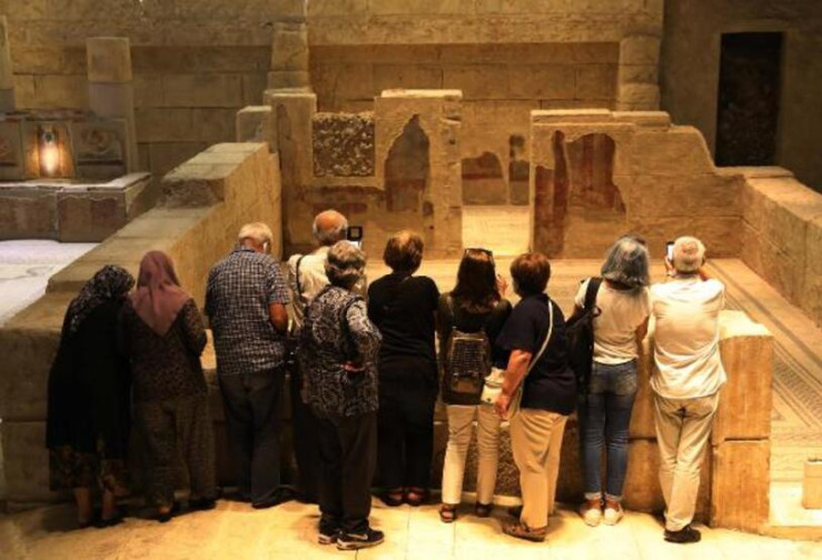 Zeugma Mozaik Müzesi'ne 9 ayda 125 bin ziyaretçi